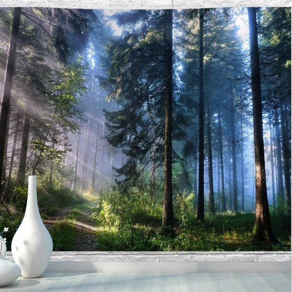 Peaceful California Forest Nature Dorm/Wall Decor/Art/Tapestry - Picture 5 of 5